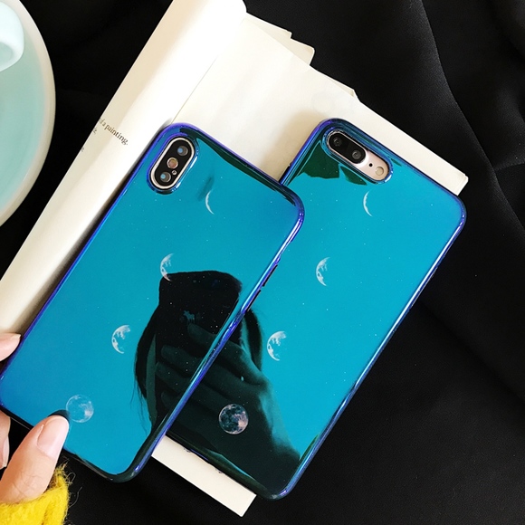 Accessories - RESTOCK iPhone X/7/8/7+/8+ SUMMER Glossy Moon case